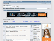 Tablet Screenshot of forumotomotif.com